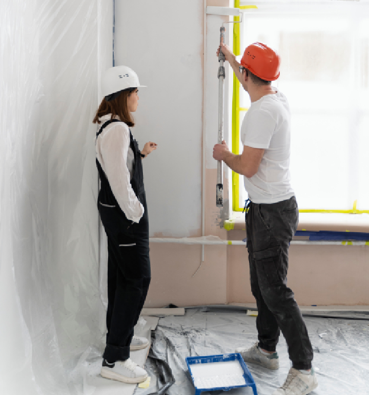 Painting plaster finishing Dubai